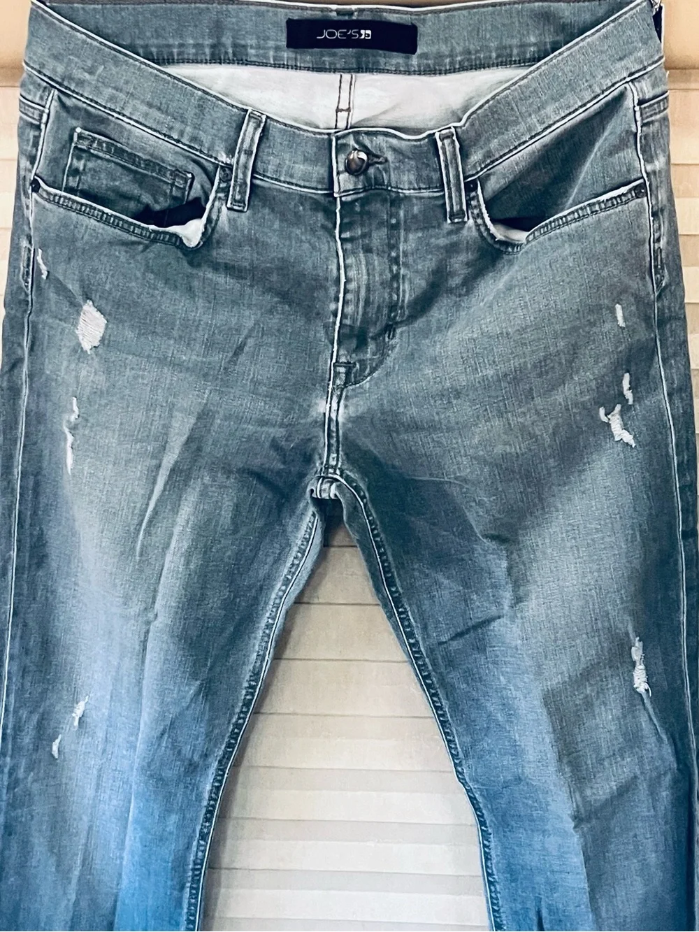 Joe's Jeans Men's Bootcut Light Blue Washed Denim